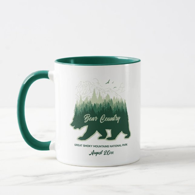 Great Smoky Mountains National Park Bear Country Mug (Left)