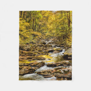 Great Smoky Mountains National Park. Big Creek Fleece Blanket