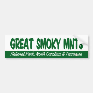 Great Smoky Mountains National Park Bumper Sticker