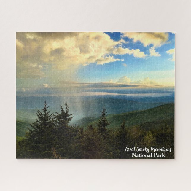 Great Smoky Mountains National Park Clingmans Dome Jigsaw Puzzle (Horizontal)