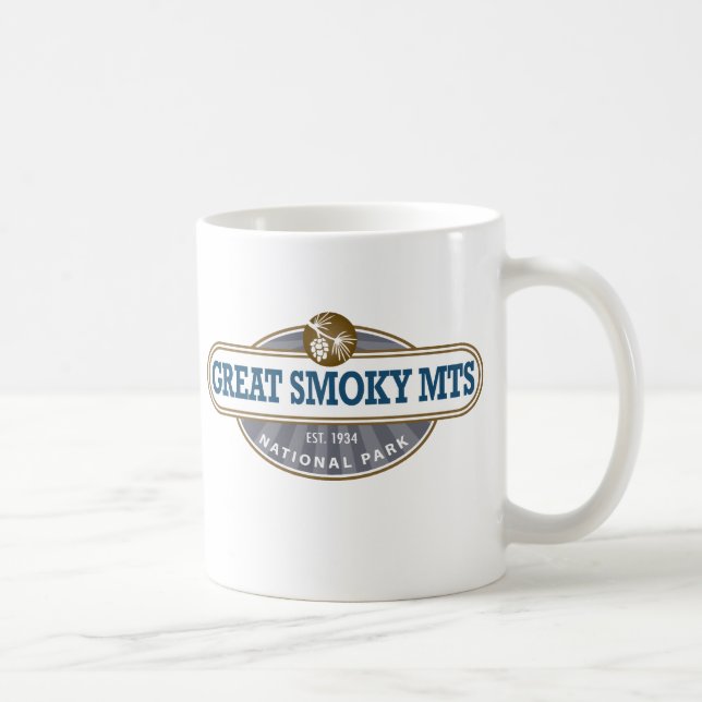 Great Smoky Mountains National Park Coffee Mug (Right)