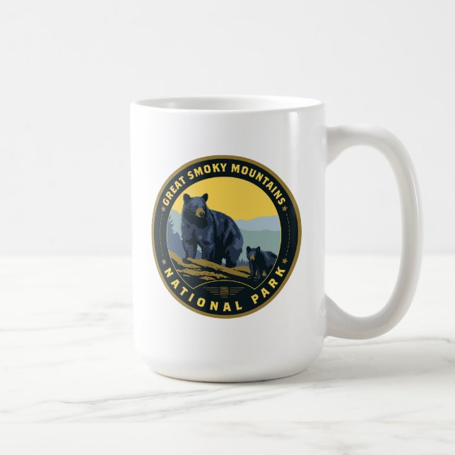 Great Smoky Mountains National Park Coffee Mug (Right)