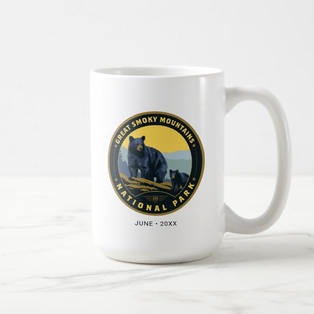 Great Smoky Mountains National Park Coffee Mug (Right)