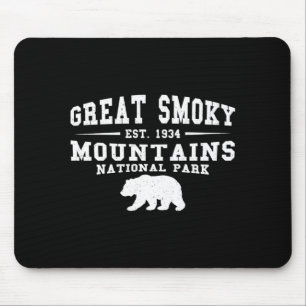Great smoky mountains national park est 1934 mouse mat