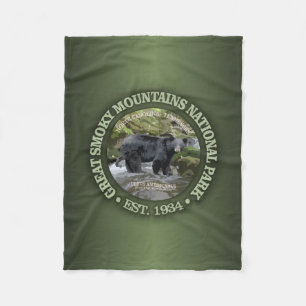 Great Smoky Mountains National Park Fleece Blanket