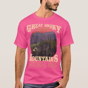 Great Smoky Mountains National Park - Hiking Camp T-Shirt