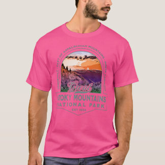 Great Smoky Mountains National Park Hiking Camping T-Shirt