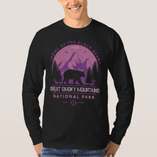 Great Smoky Mountains National Park Home Of Black T-Shirt