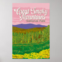Great Smoky Mountains National Park Illustration
