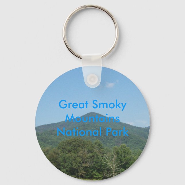 Great Smoky Mountains National Park Key Ring (Front)