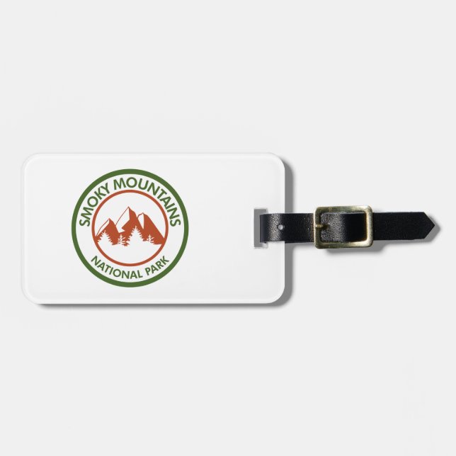 Great Smoky Mountains National Park Luggage Tag (Front Horizontal)