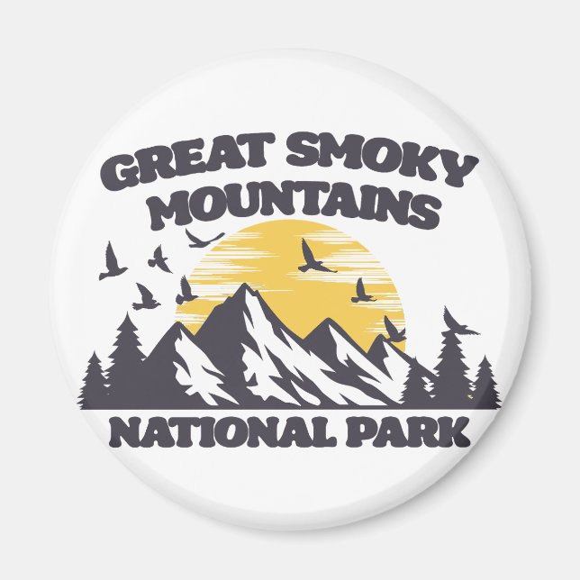 Great Smoky Mountains National Park Magnet (Front)