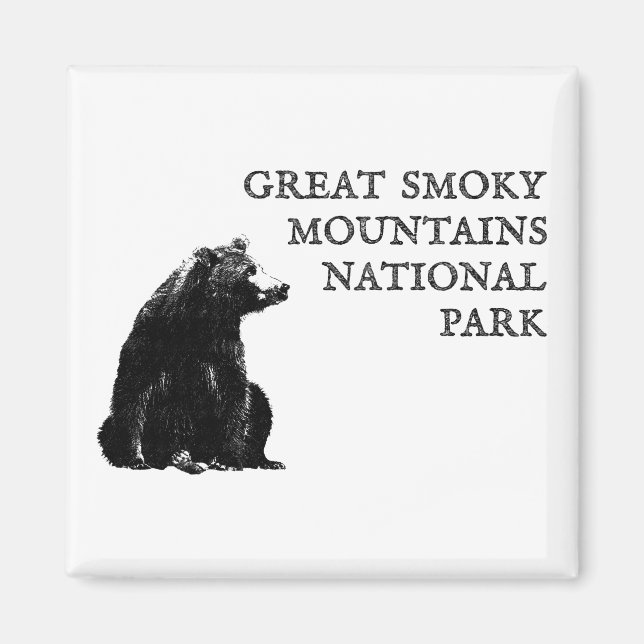 Great Smoky Mountains National Park Magnet (Front)