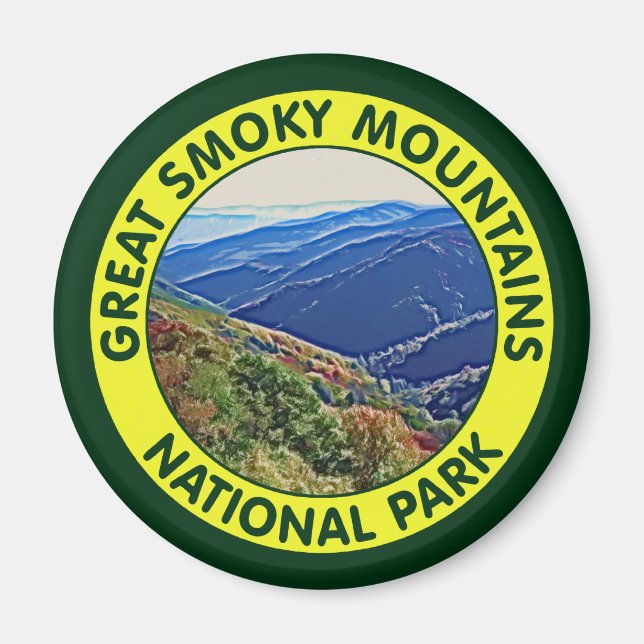 Great Smoky Mountains National Park Magnet (Front)