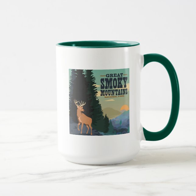 Great Smoky Mountains National Park Mug (Right)