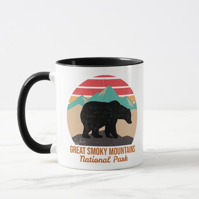 GREAT SMOKY MOUNTAINS NATIONAL PARK  MUG (Left)
