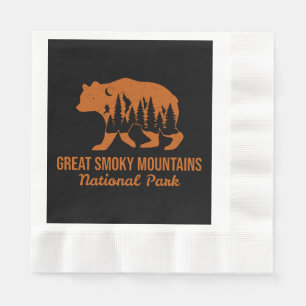 GREAT SMOKY MOUNTAINS NATIONAL PARK NAPKIN