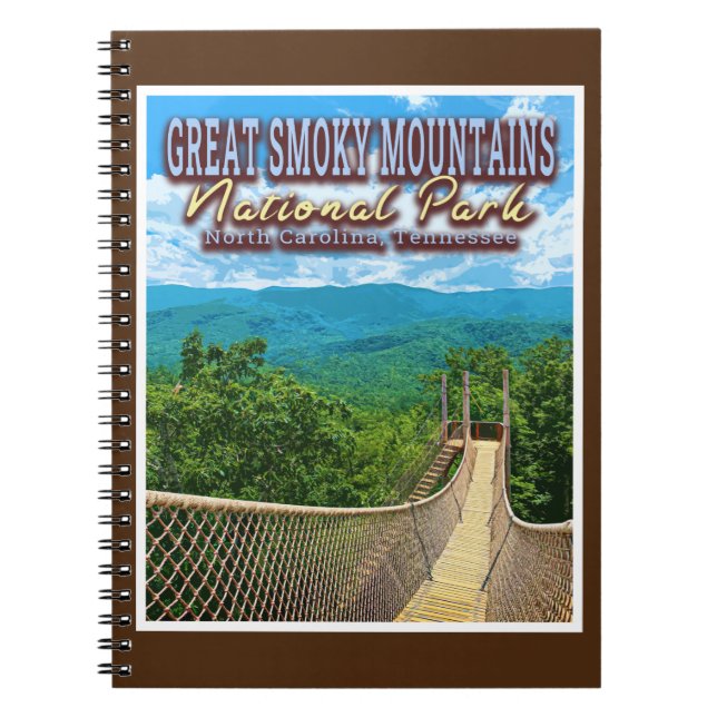 GREAT SMOKY MOUNTAINS NATIONAL PARK - NC - TC NOTEBOOK (Front)