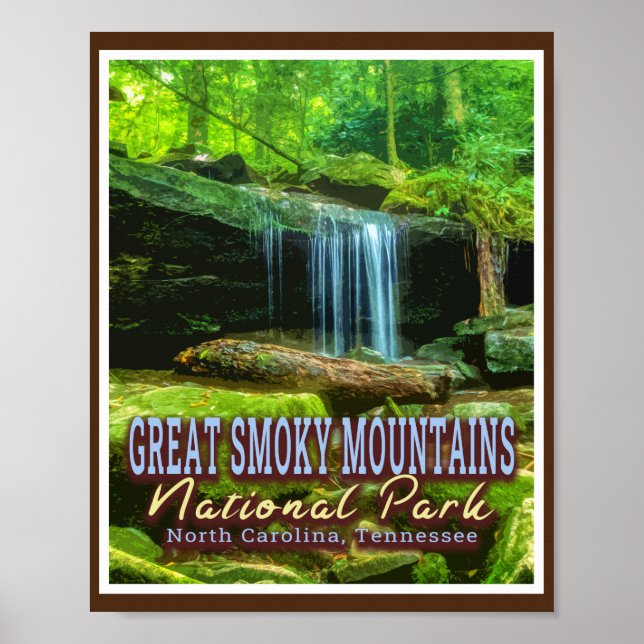 GREAT SMOKY MOUNTAINS NATIONAL PARK - NC - TC POSTER (Front)