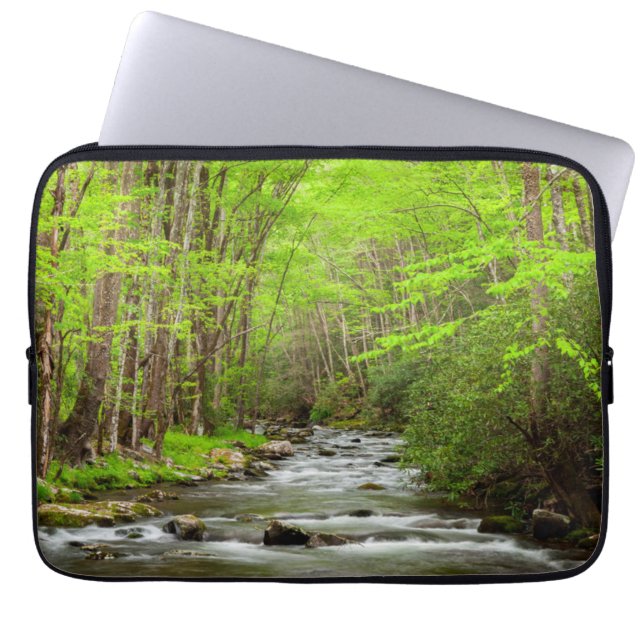 Great Smoky Mountains National Park North Carolina Laptop Sleeve (Front)