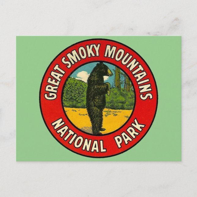 Great Smoky Mountains National Park - Postcard (Front)