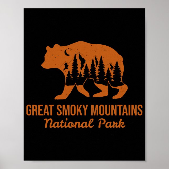 GREAT SMOKY MOUNTAINS NATIONAL PARK  POSTER (Front)