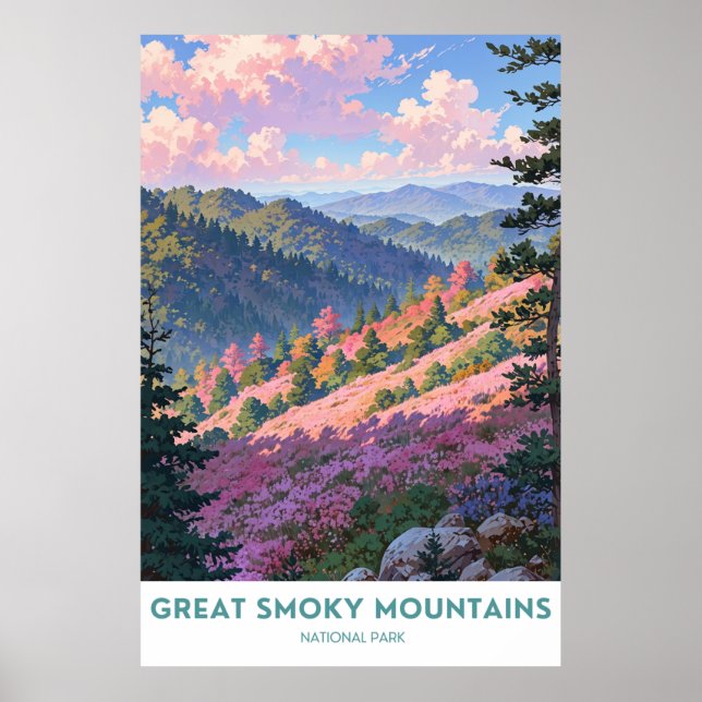 Great Smoky Mountains - National Park Poster (Front)