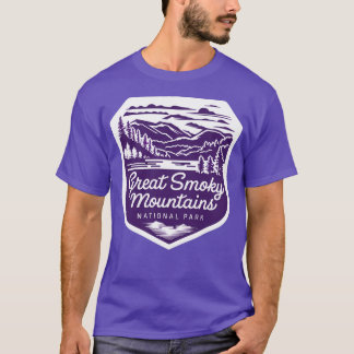 Great Smoky Mountains National Park Skyline T-Shirt