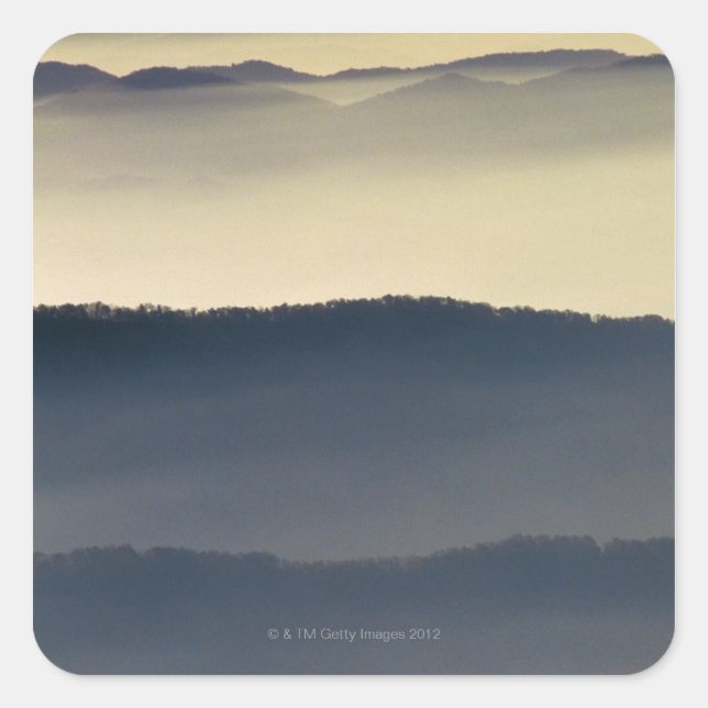 Great Smoky Mountains National Park Square Sticker (Front)