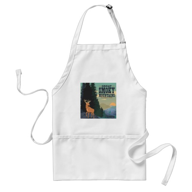 Great Smoky Mountains National Park Standard Apron (Front)