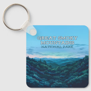 Great Smoky Mountains National Park Tennessee Key Ring