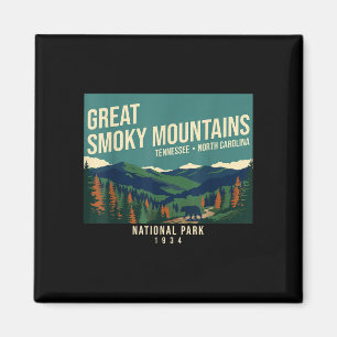 Great smoky mountains national park tennessee magnet