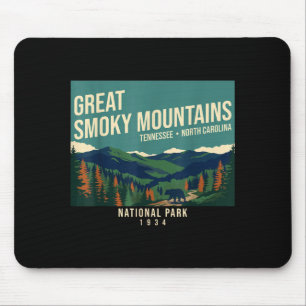 Great smoky mountains national park tennessee mouse mat
