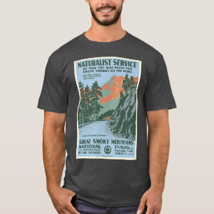 GREAT SMOKY MOUNTAINS National Park Tennessee N Ca T-Shirt