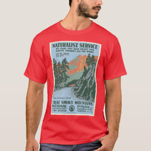 GREAT SMOKY MOUNTAINS National Park Tennessee N Ca T-Shirt