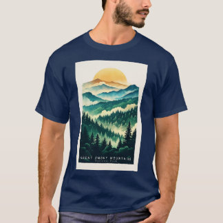 Great Smoky Mountains national park travel  12 T-Shirt