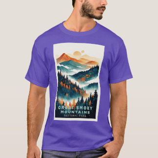 Great Smoky Mountains national park travel  16 T-Shirt