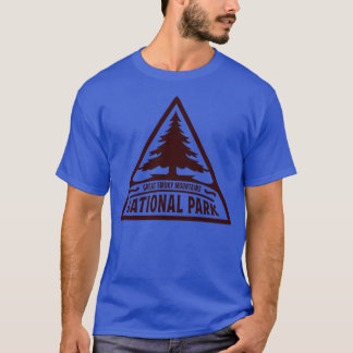 Great Smoky Mountains National Park Tree Triangle  T-Shirt