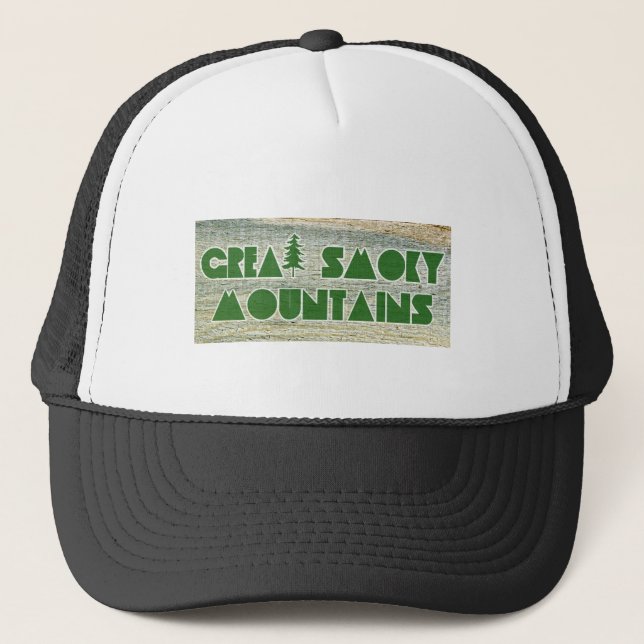Great Smoky Mountains National Park Trucker Hat (Front)