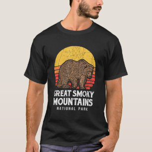 Great Smoky Mountains National Park Us Black Bears T-Shirt