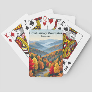 Great Smoky Mountains National Park USA Playing Cards