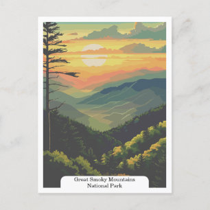 Great Smoky Mountains National Park, USA Postcard