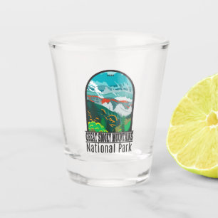 Great Smoky Mountains National Park Vintage Shot Glass