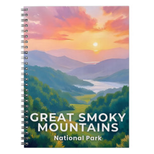 Great Smoky Mountains National Park Watercolor Notebook