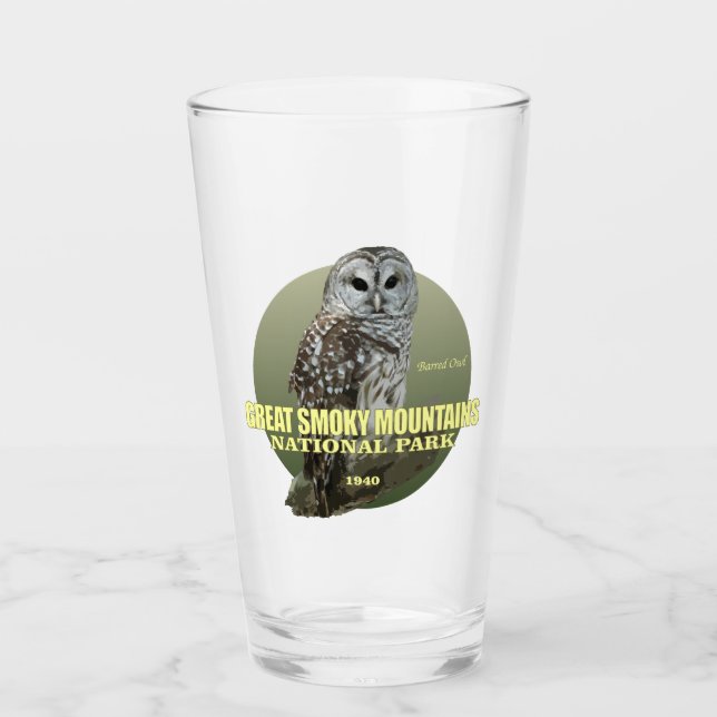 Great Smoky Mountains NP (Barred Owl) WT Glass (Front)