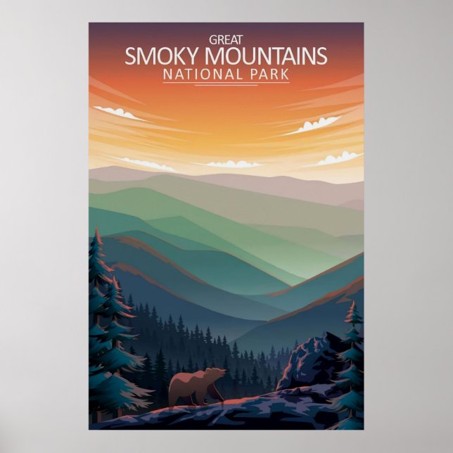 Great Smoky Mountains Poster (Front)