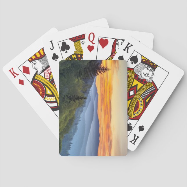 Great Smoky Mountains Railroad Playing Cards (Back)