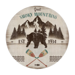 Great Smoky Mountains, TN bear Cutting Board
