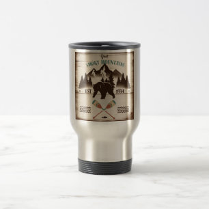 Great Smoky Mountains, TN bear Travel Mug