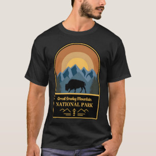 Great Smoky Mountains -Vintage � Spirit of the Mou T-Shirt